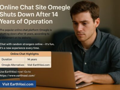 Omegle Is Down! Try EarthVasi.com for Random Video Chatting Online