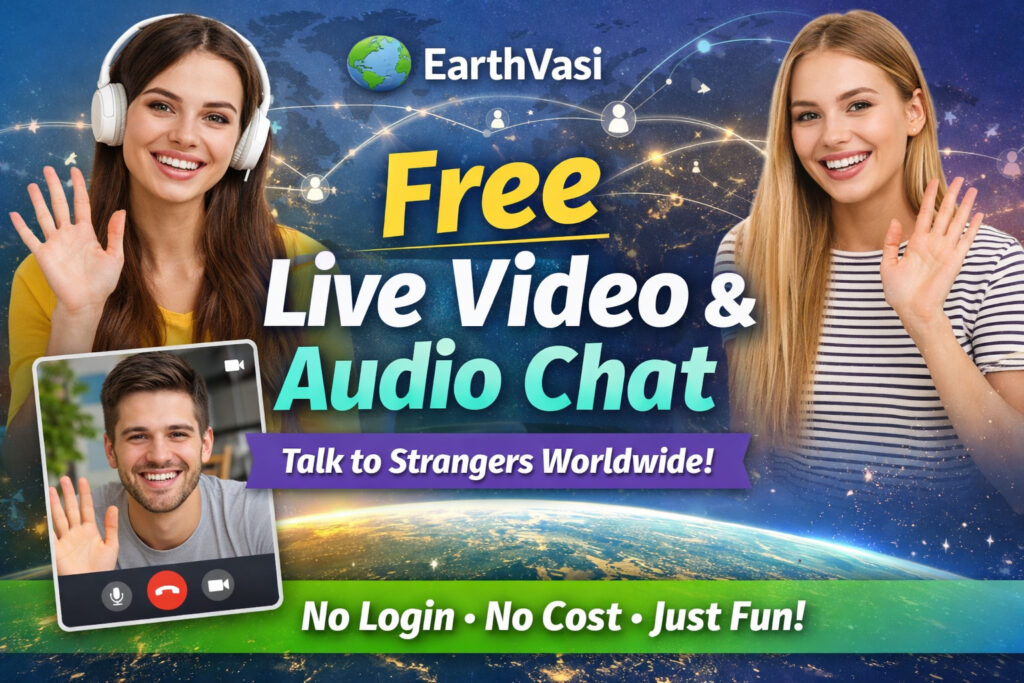 Free Random Live Video & Audio Chat Online – Connect with People Worldwide